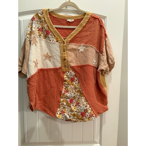 Top by Easel size large Patchwork - Picture 1 of 6